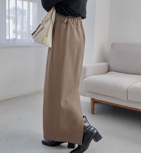  「【低身長サイズあり】Wウエストスカート」|スカート|