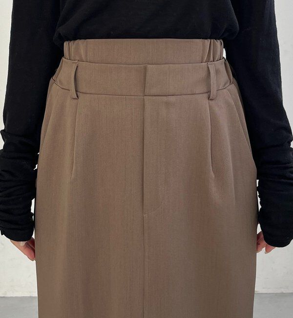 「【低身長サイズあり】Wウエストスカート」|スカート|