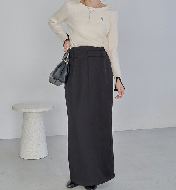  「【低身長サイズあり】Wウエストスカート」|スカート|