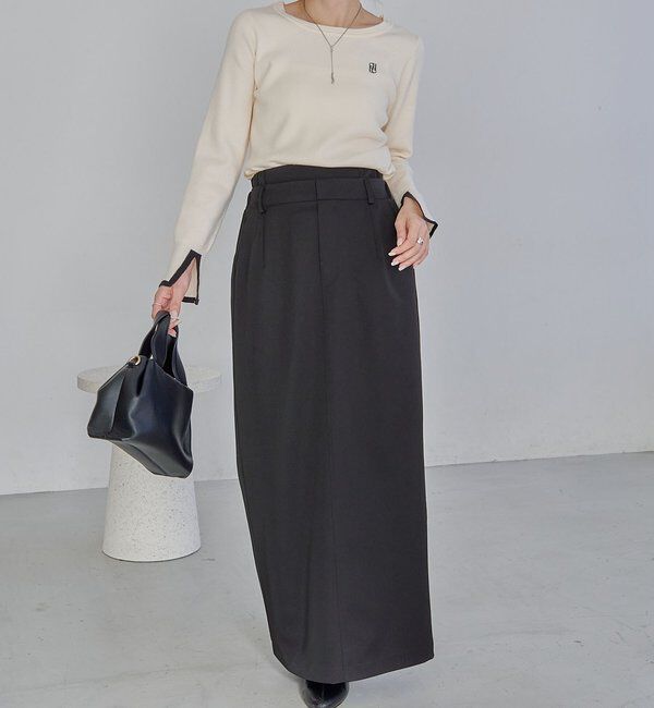  「【低身長サイズあり】Wウエストスカート」|スカート|