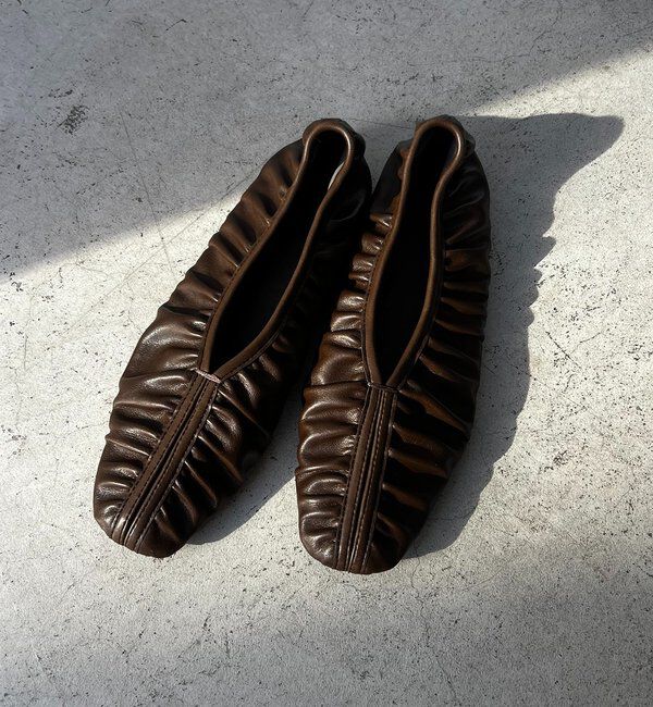  「ギャザーソフトフラットシューズ」|その他|