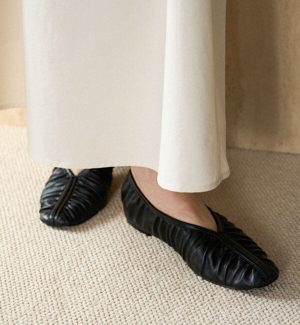  「ギャザーソフトフラットシューズ」|その他|