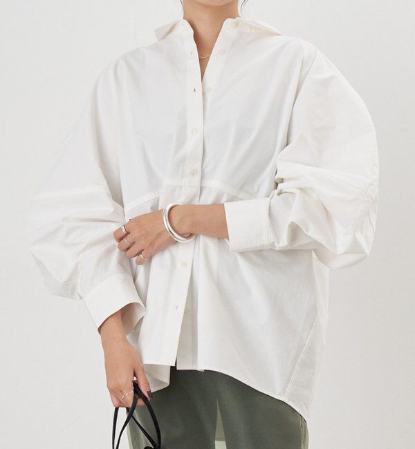  「コットンバレルシャツ」|シャツ・ブラウス|