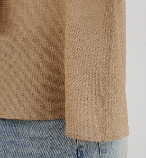  「【26SS予約】フリルカラーブラウス」|シャツ・ブラウス|