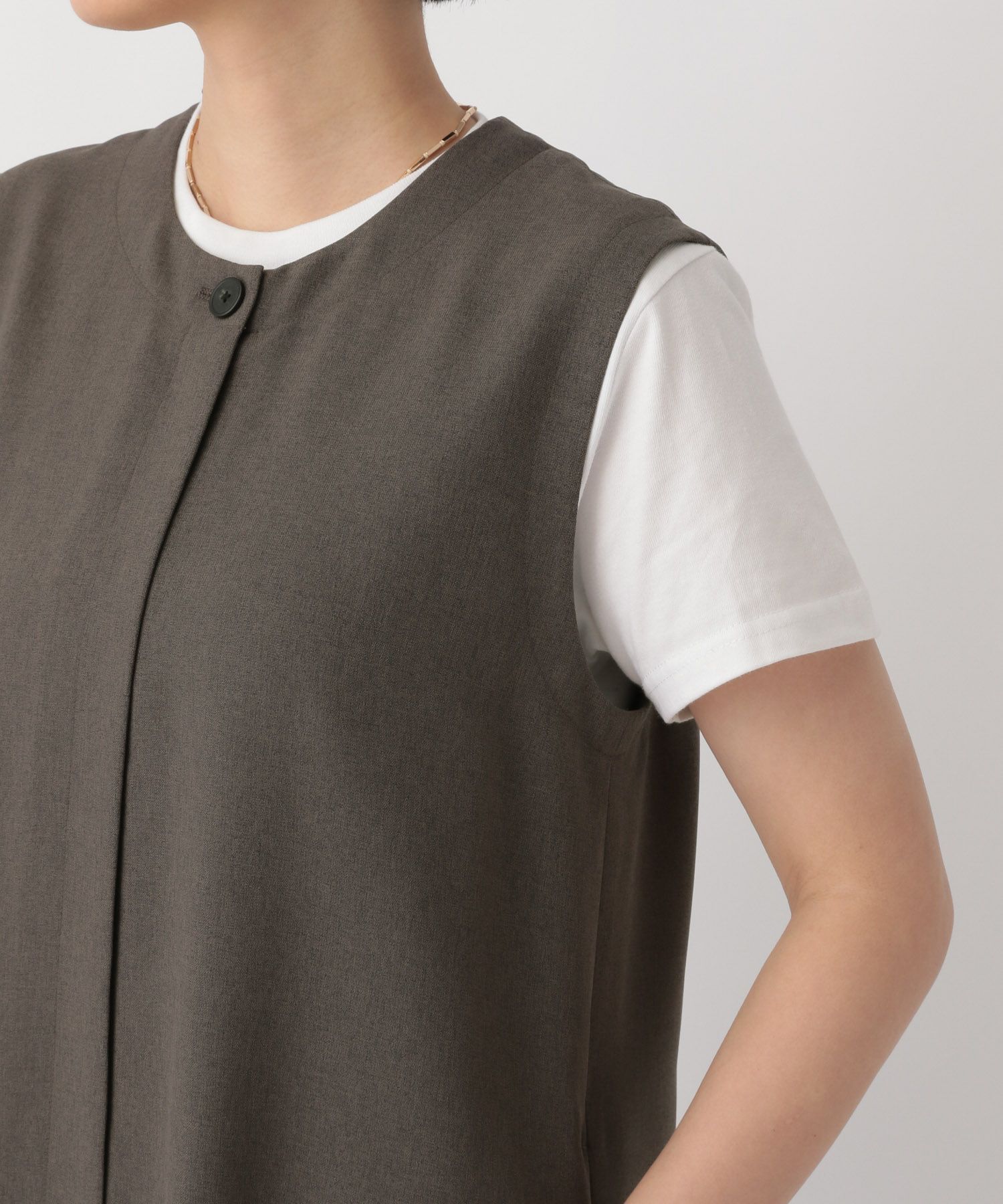 A part by 「リネンライクオールインワン」|ワンピース|