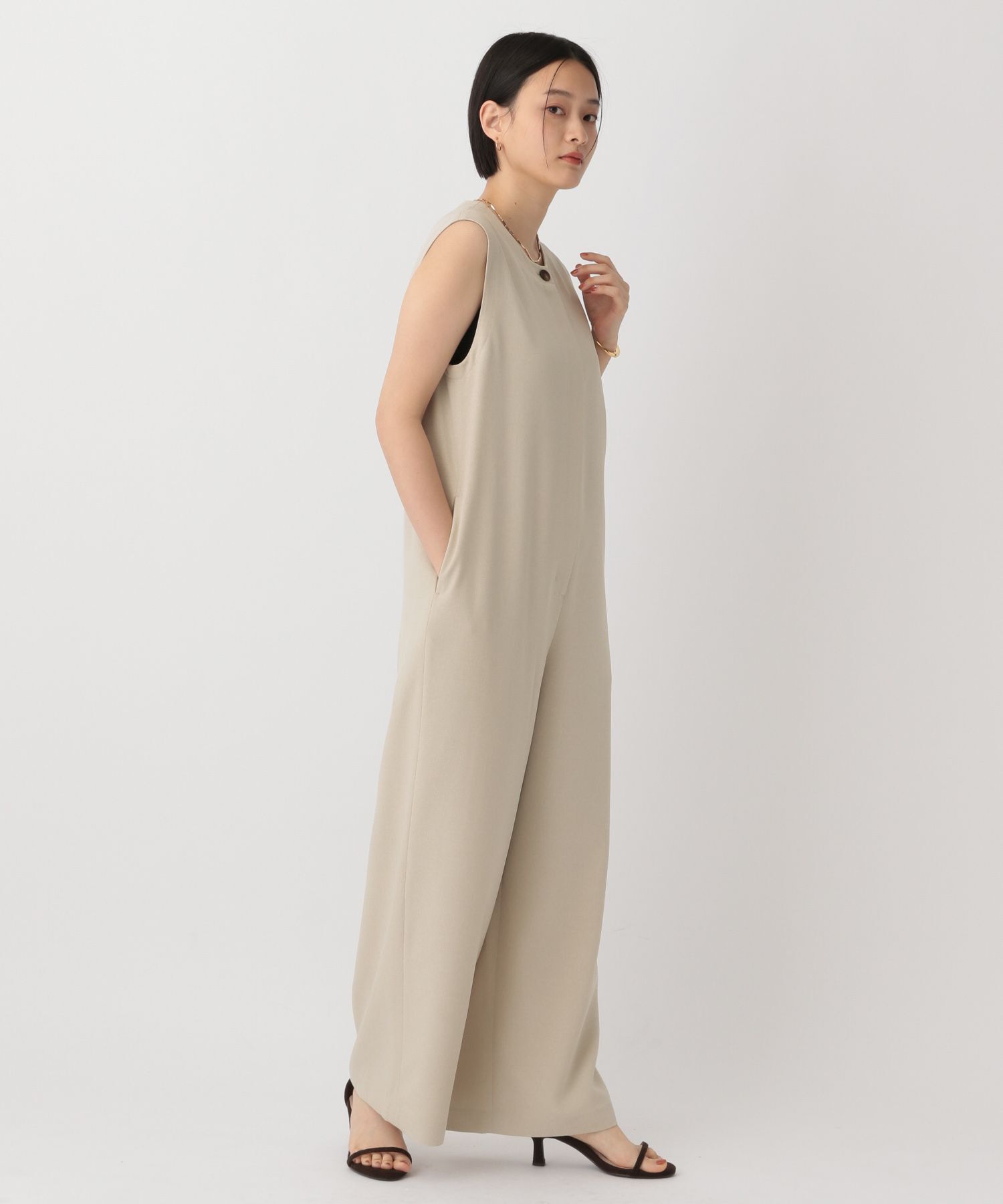A part by 「リネンライクオールインワン」|ワンピース|