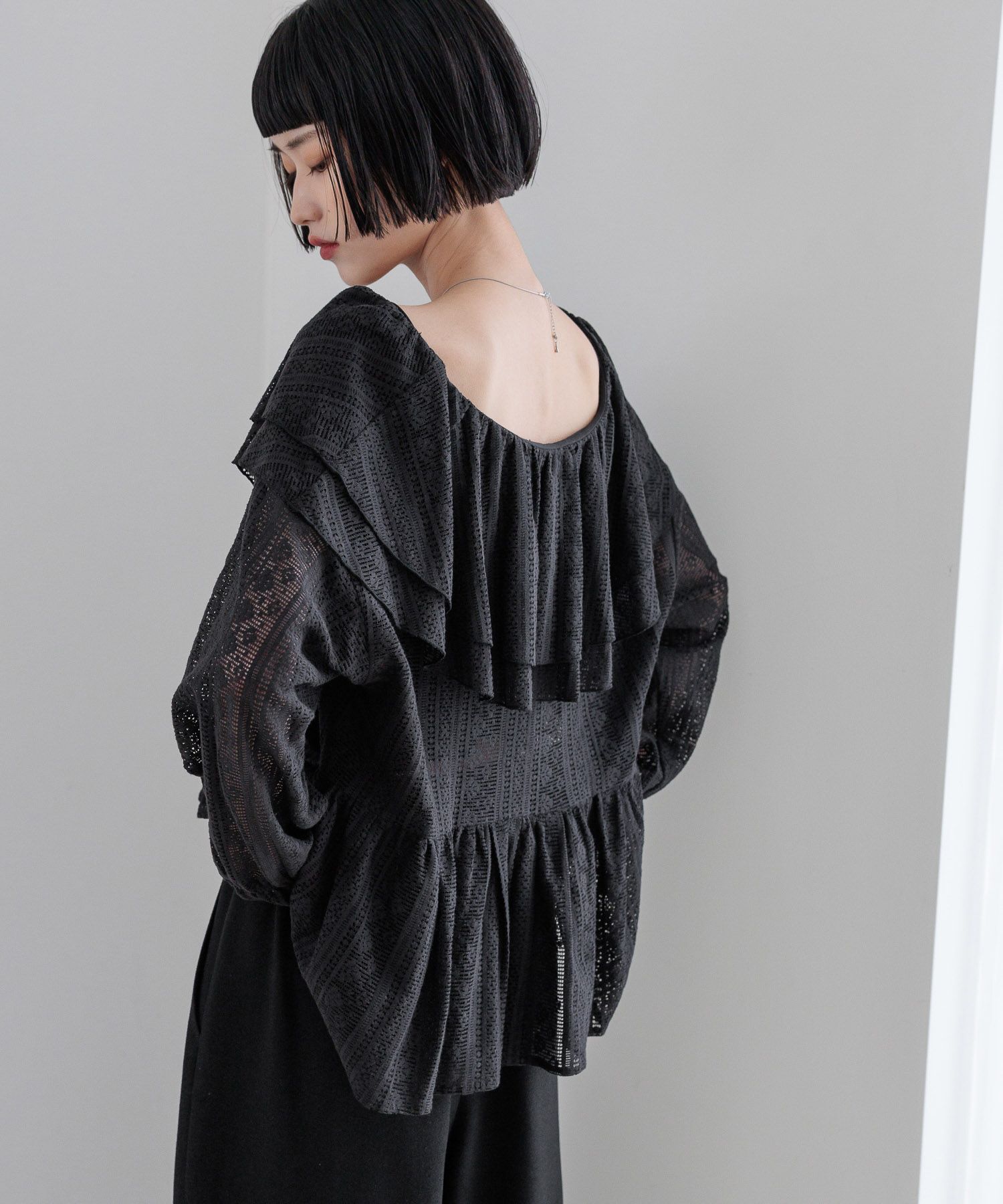 LOWRYS FARM「アソートフリルブラウス」|シャツ・ブラウス|