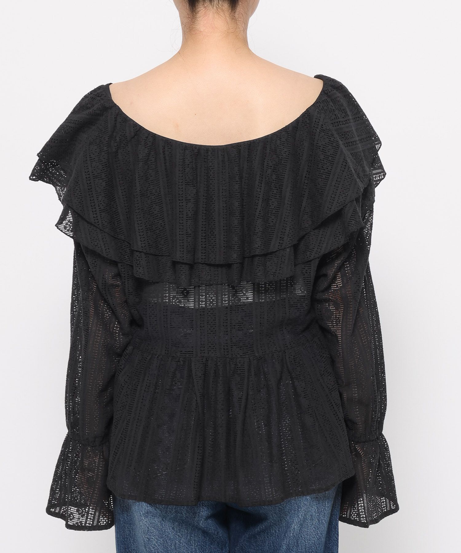 LOWRYS FARM「アソートフリルブラウス」|シャツ・ブラウス|