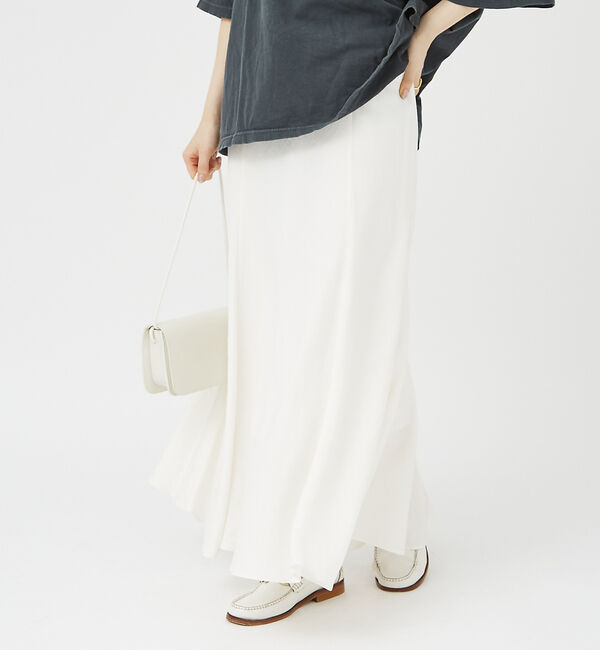 Rouge vif「切替マキシスカート」|スカート|