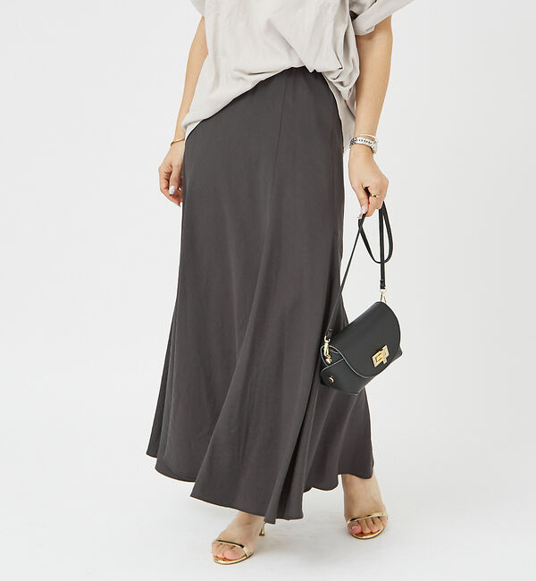 Rouge vif「切替マキシスカート」|スカート|