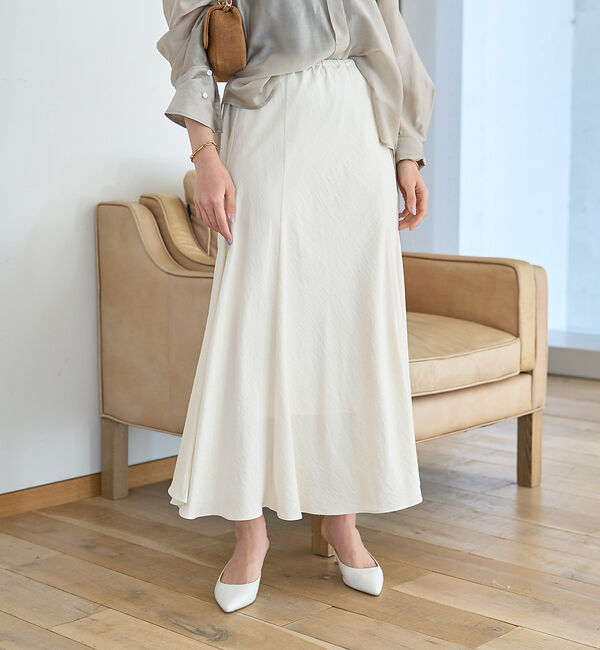 Rouge vif「切替マキシスカート」|スカート|