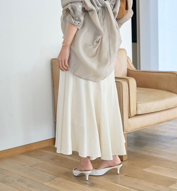 Rouge vif「切替マキシスカート」|スカート|