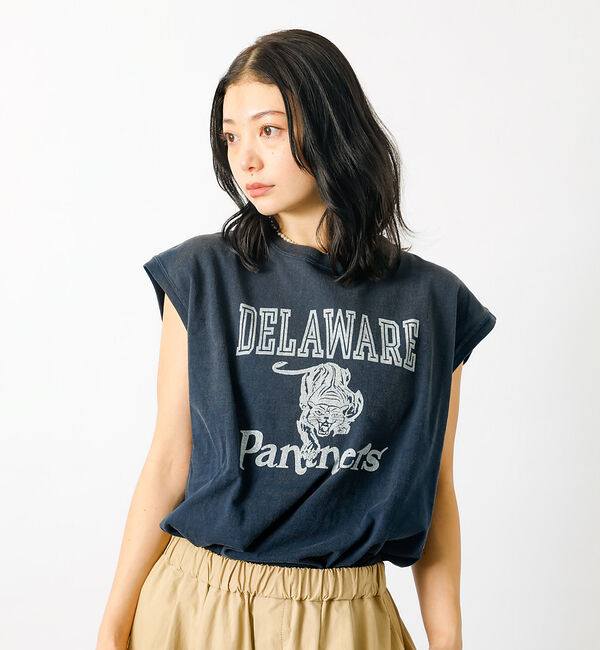 Rouge vif「追加1【REMI RELIEF / レミレリーフ】ロゴTシャツ / ノースリーブ」|Tシャツ・カットソー|