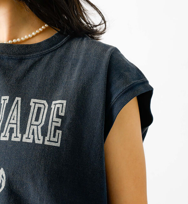 Rouge vif「追加1【REMI RELIEF / レミレリーフ】ロゴTシャツ / ノースリーブ」|Tシャツ・カットソー|