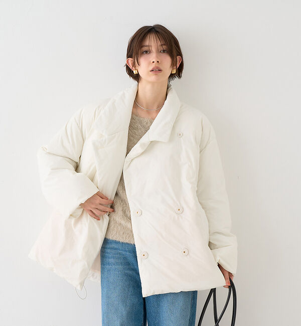 Rouge vif「【一部店舗限定】コクーンミドルダウンジャケット / コート」|ダウン|