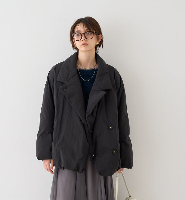 Rouge vif「【一部店舗限定】コクーンミドルダウンジャケット / コート」|ダウン|