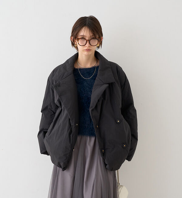 Rouge vif「【一部店舗限定】コクーンミドルダウンジャケット / コート」|ダウン|