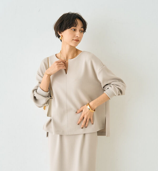 Rouge vif「【セットアップ対応】 ダブルエアープルオーバー」|シャツ・ブラウス|