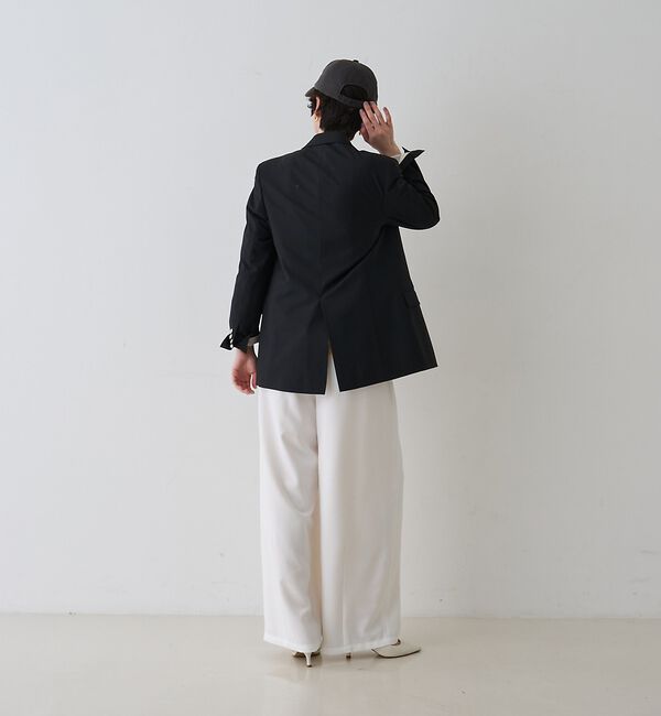 Rouge vif「メンズライクダブルジャケット【予約】」|テーラードジャケット|