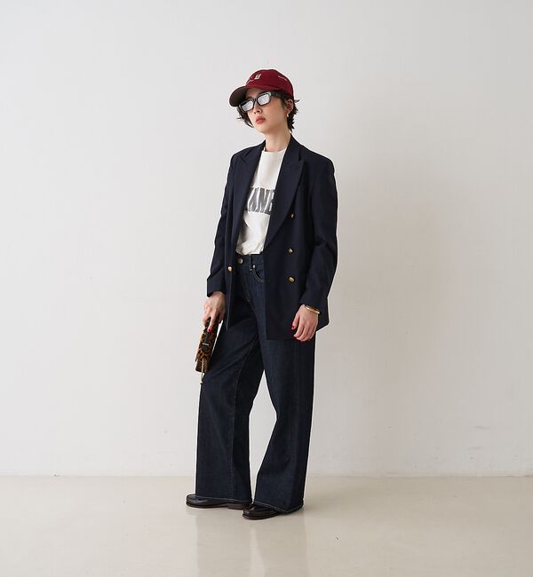 Rouge vif「メンズライクダブルジャケット【予約】」|テーラードジャケット|