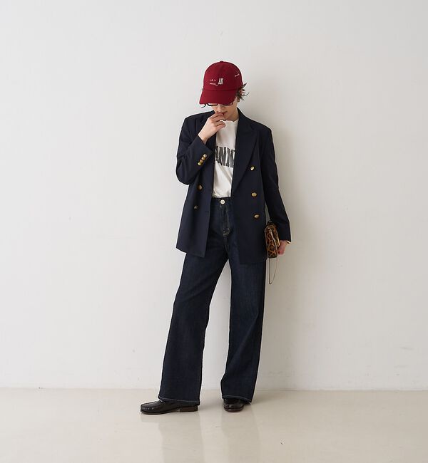 Rouge vif「メンズライクダブルジャケット【予約】」|テーラードジャケット|