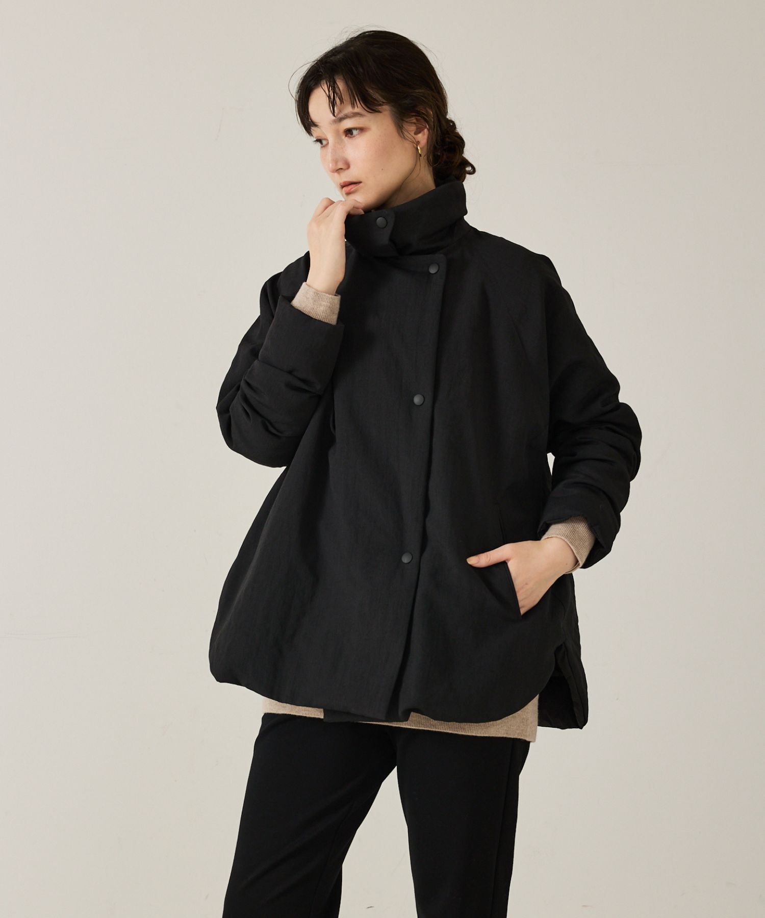 qualite「最終在庫入荷！在庫あるのみ！【冬のマストダウン】タスランポリミドルダウン」|ダウン|