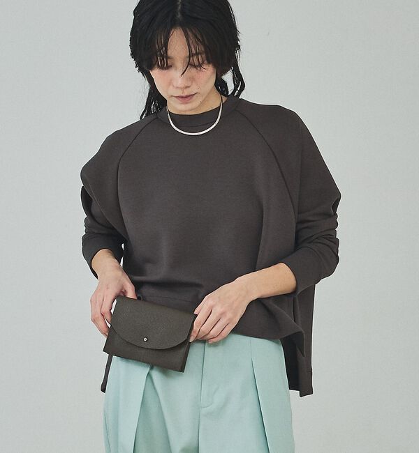 qualite「レザーベルトミニバック」|ショルダー・メッセンジャー|