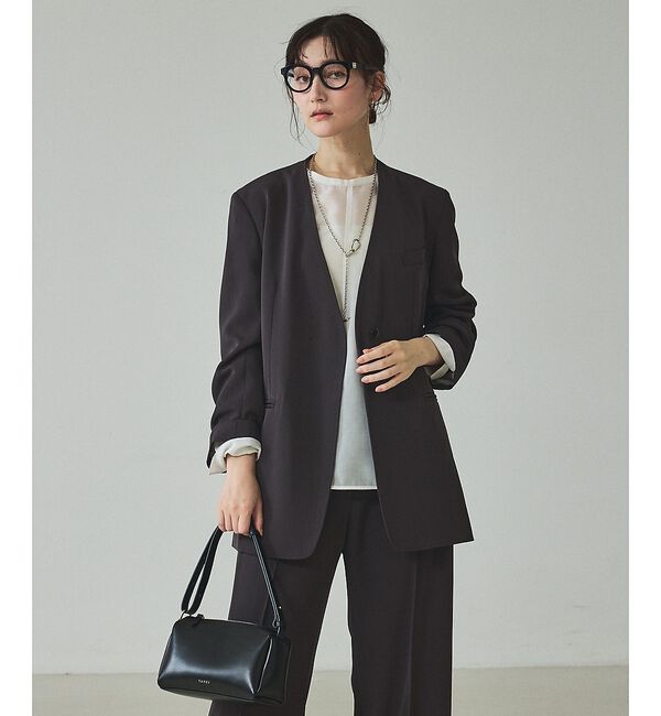 qualite「【世界が認めた鯖江製】UVカットクリアボストンメガネ」|メガネ|