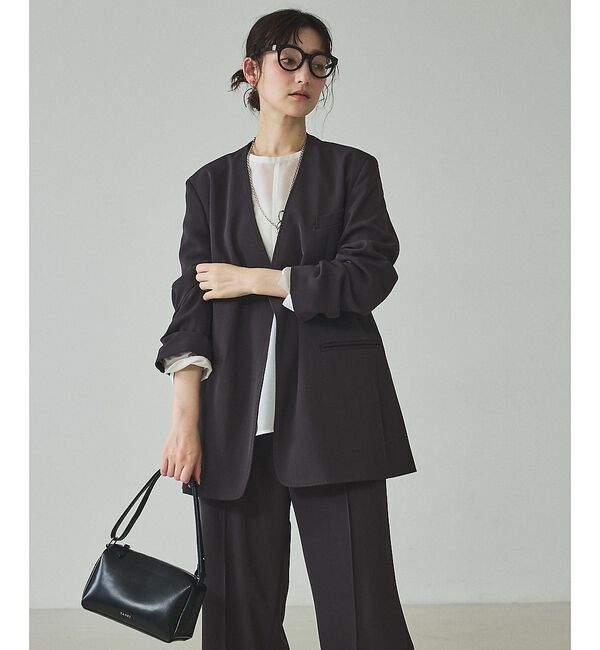 qualite「【世界が認めた鯖江製】UVカットクリアボストンメガネ」|メガネ|