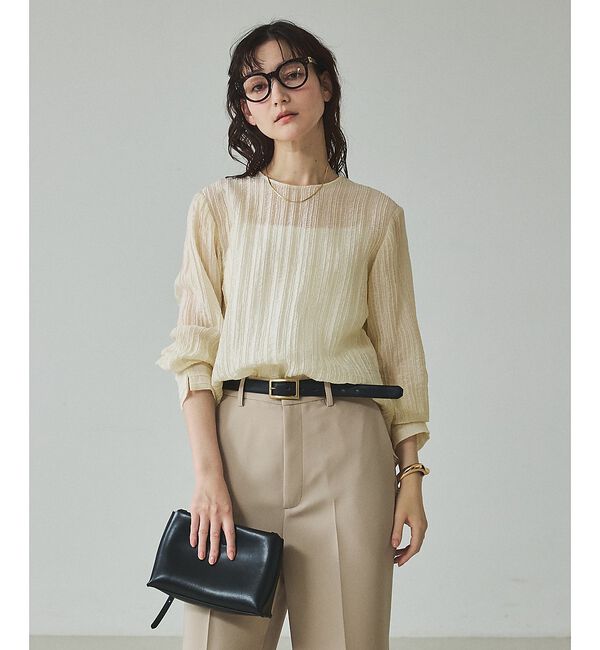 qualite「【世界が認めた鯖江製】UVカットクリアボストンメガネ」|メガネ|