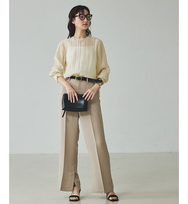 qualite「【世界が認めた鯖江製】UVカットクリアボストンメガネ」|メガネ|