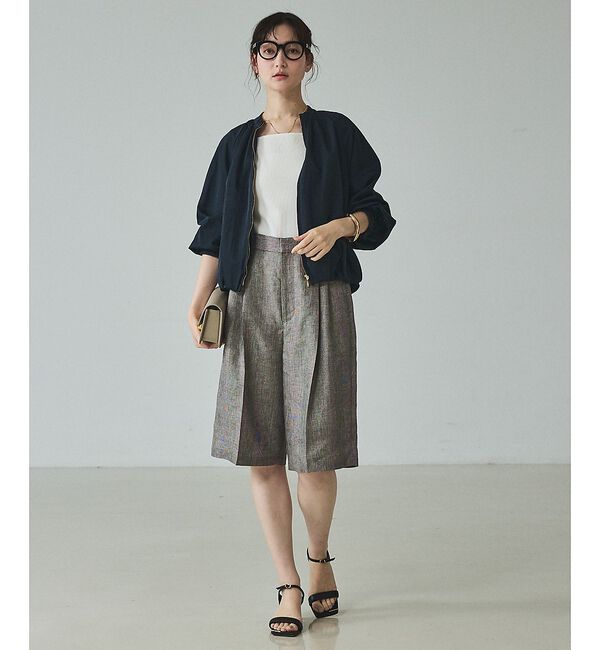 qualite「【世界が認めた鯖江製】UVカットクリアボストンメガネ」|メガネ|