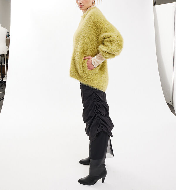 AU BANNISTER「【LAROUTE】ルーズロングブーツ」|ショートブーツ|