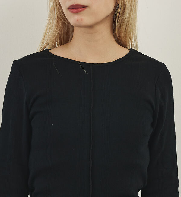 NOMINE「【Robert P. Miller】 パネル リブ スリット ロンT /長袖」|Tシャツ・カットソー|