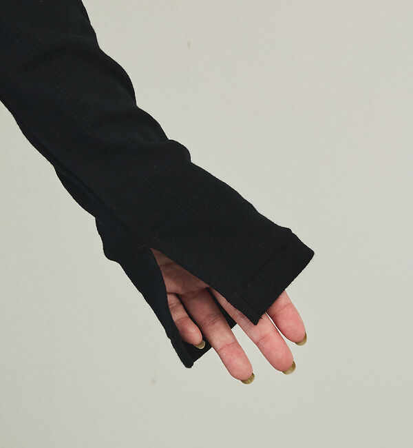 NOMINE「【Robert P. Miller】 パネル リブ スリット ロンT /長袖」|Tシャツ・カットソー|