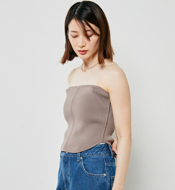 Soffitto「ニットビスチェ」|ニット・セーター|