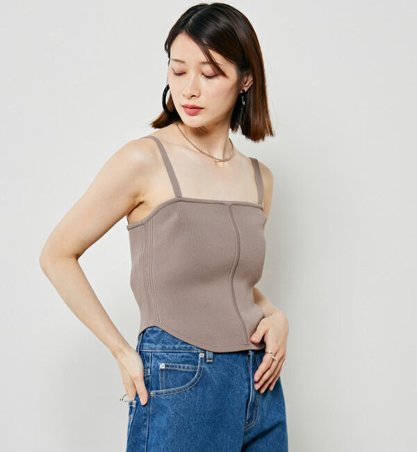 Soffitto「ニットビスチェ」|ニット・セーター|