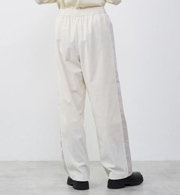 Soffitto「【Soffitto x KojiKojiコラボ】サテン側章ベロアリラックスパンツ」|その他|