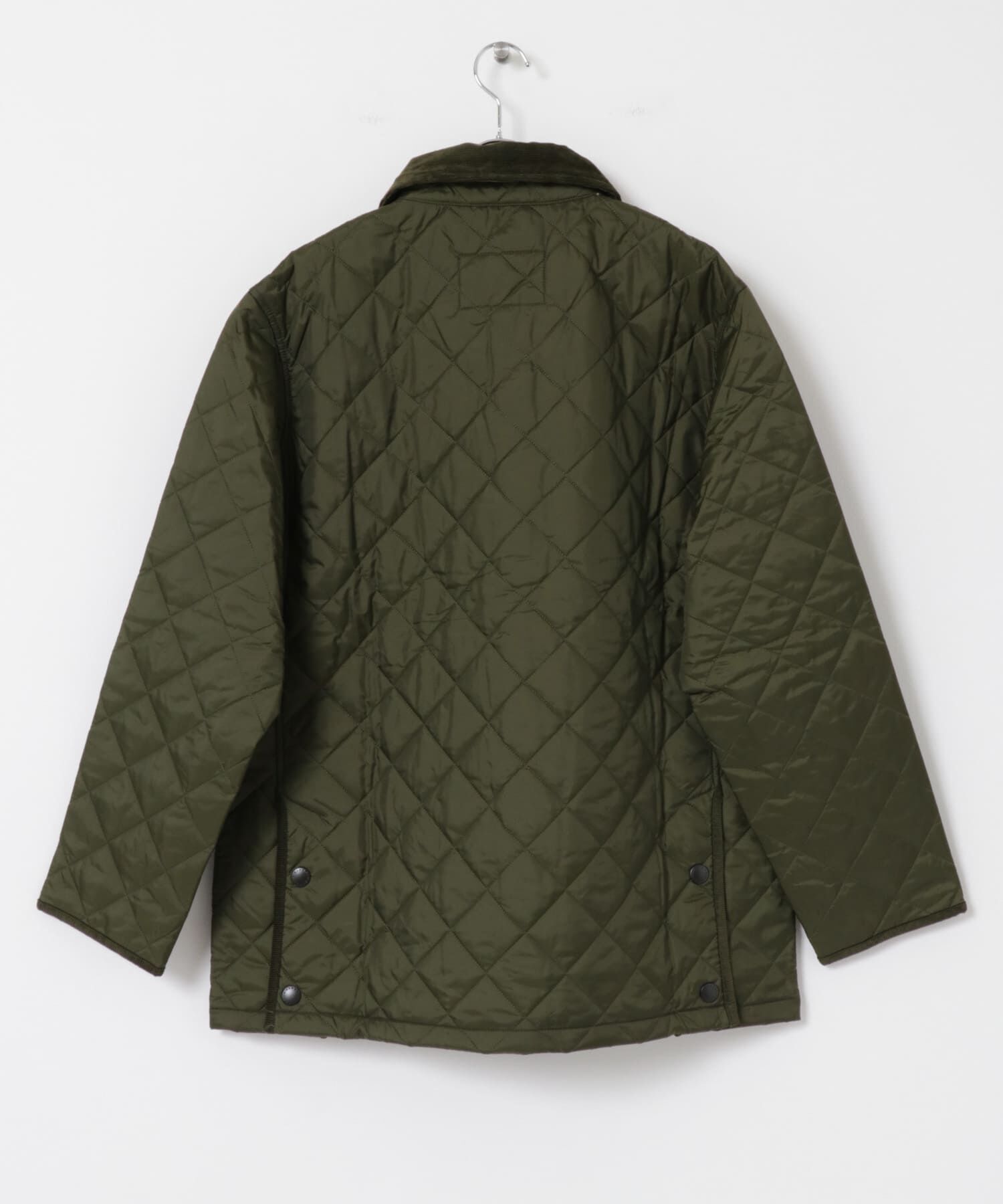 URBAN RESEARCH DOORS「LIDDESDALE QUILTED JACKET」|ノーカラーコート|