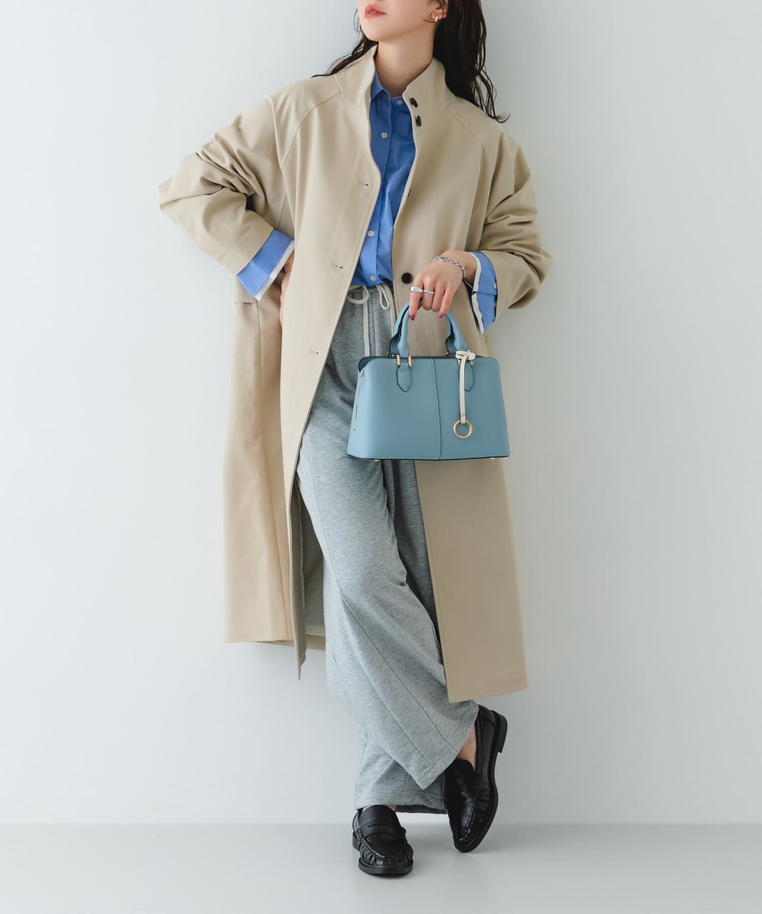 RODE SKO「センターステッチハンドバッグ」|ハンドバッグ|