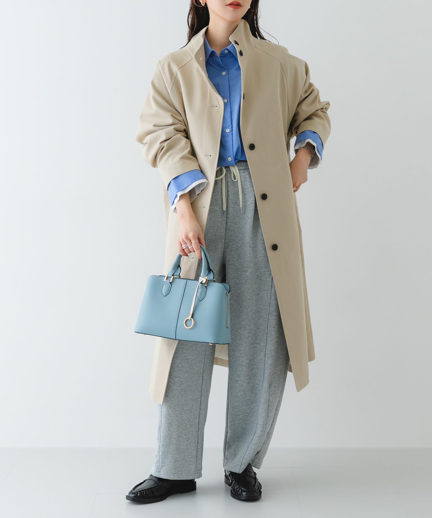 RODE SKO「センターステッチハンドバッグ」|ハンドバッグ|