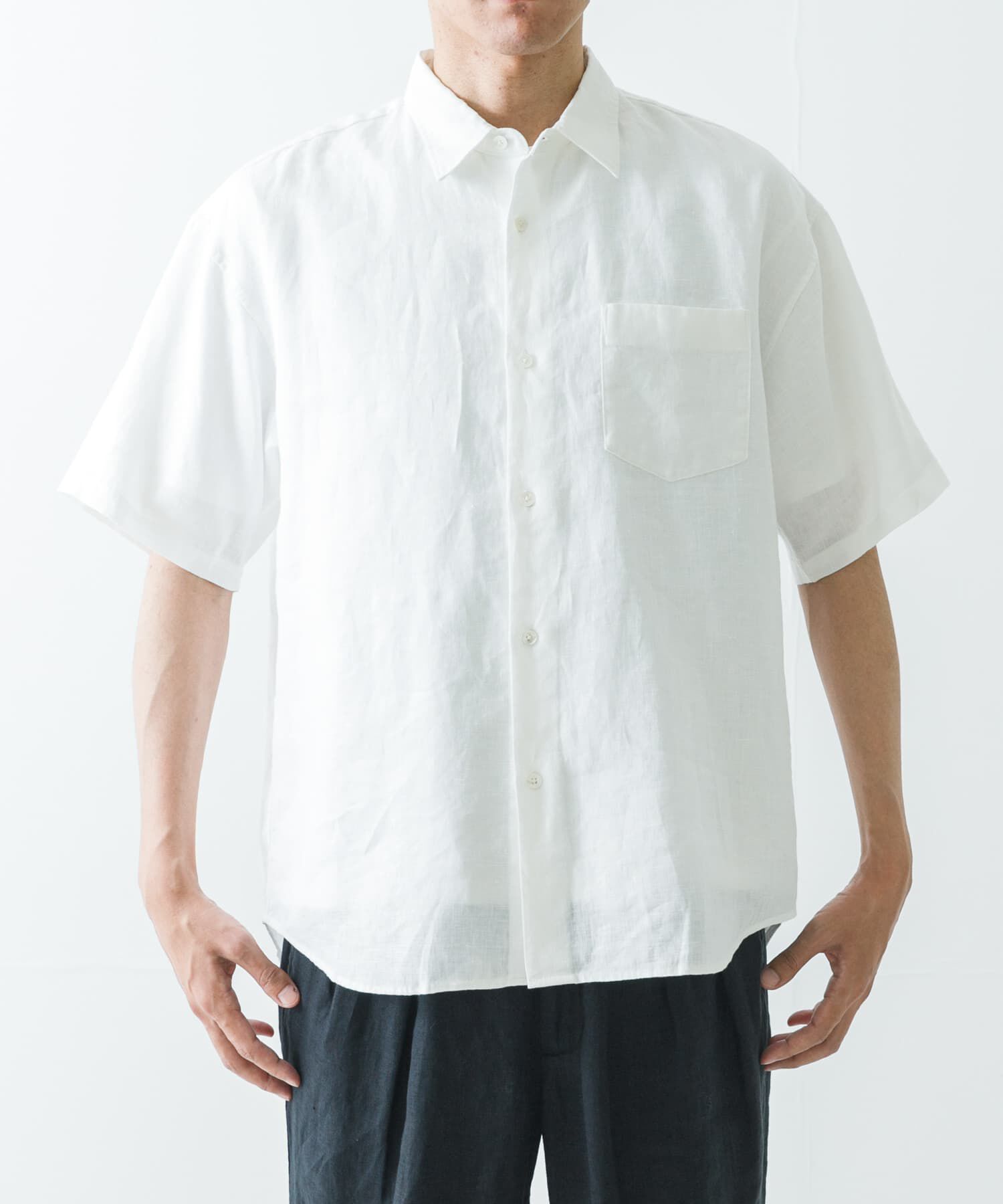URBAN RESEARCH「LINEN SHORT-SLEEVE SHIRTS」|シャツ・ブラウス|