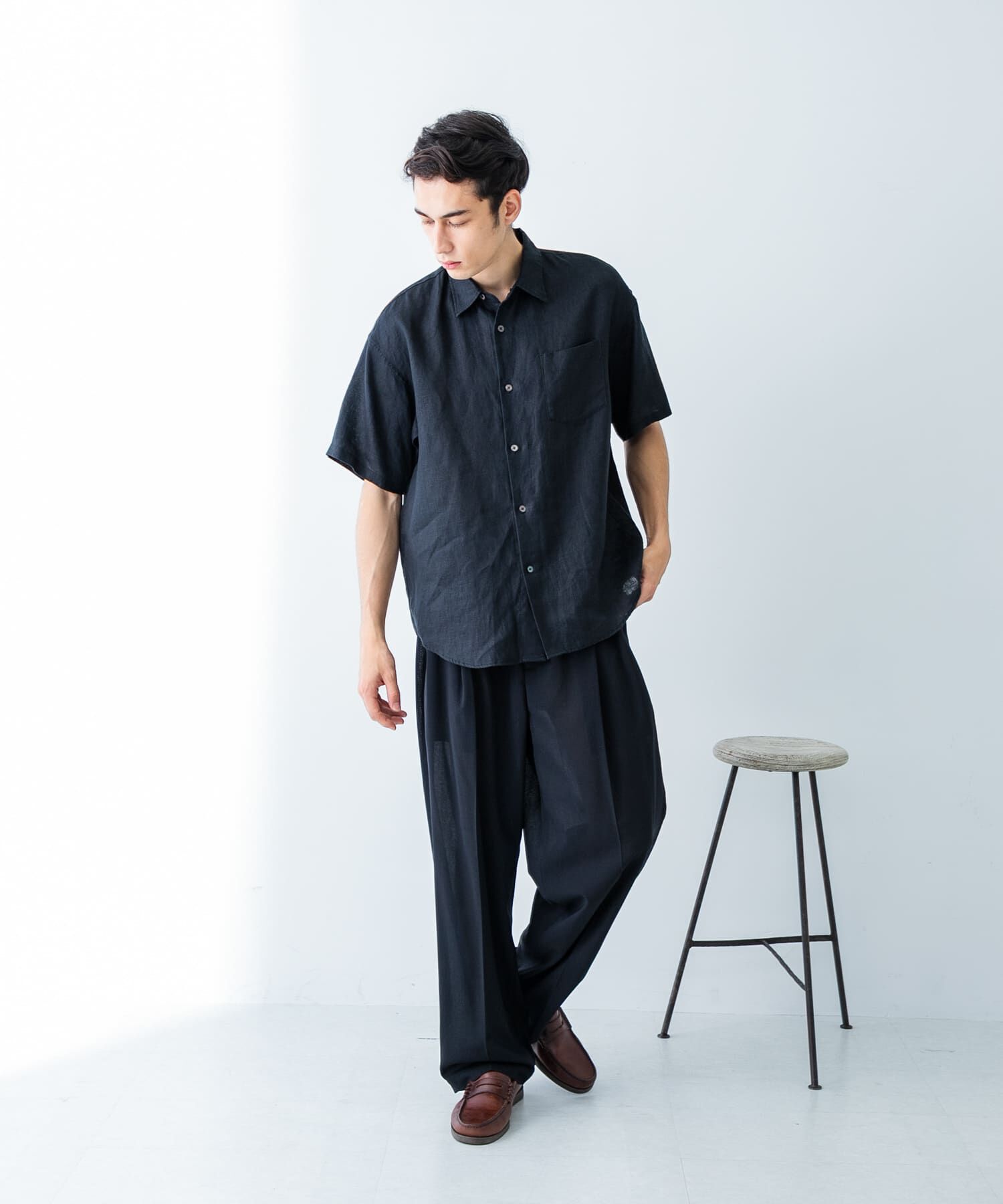 URBAN RESEARCH「LINEN SHORT-SLEEVE SHIRTS」|シャツ・ブラウス|