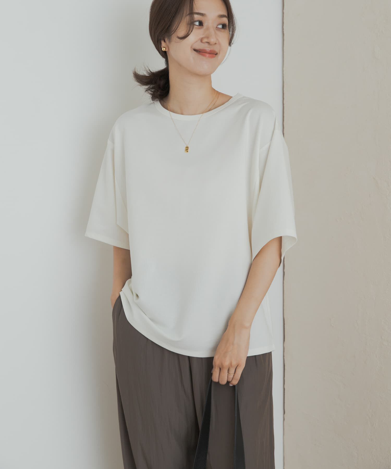 URBAN RESEARCH DOORS「オーバーサイズフォルムプルオーバー」|Tシャツ・カットソー|