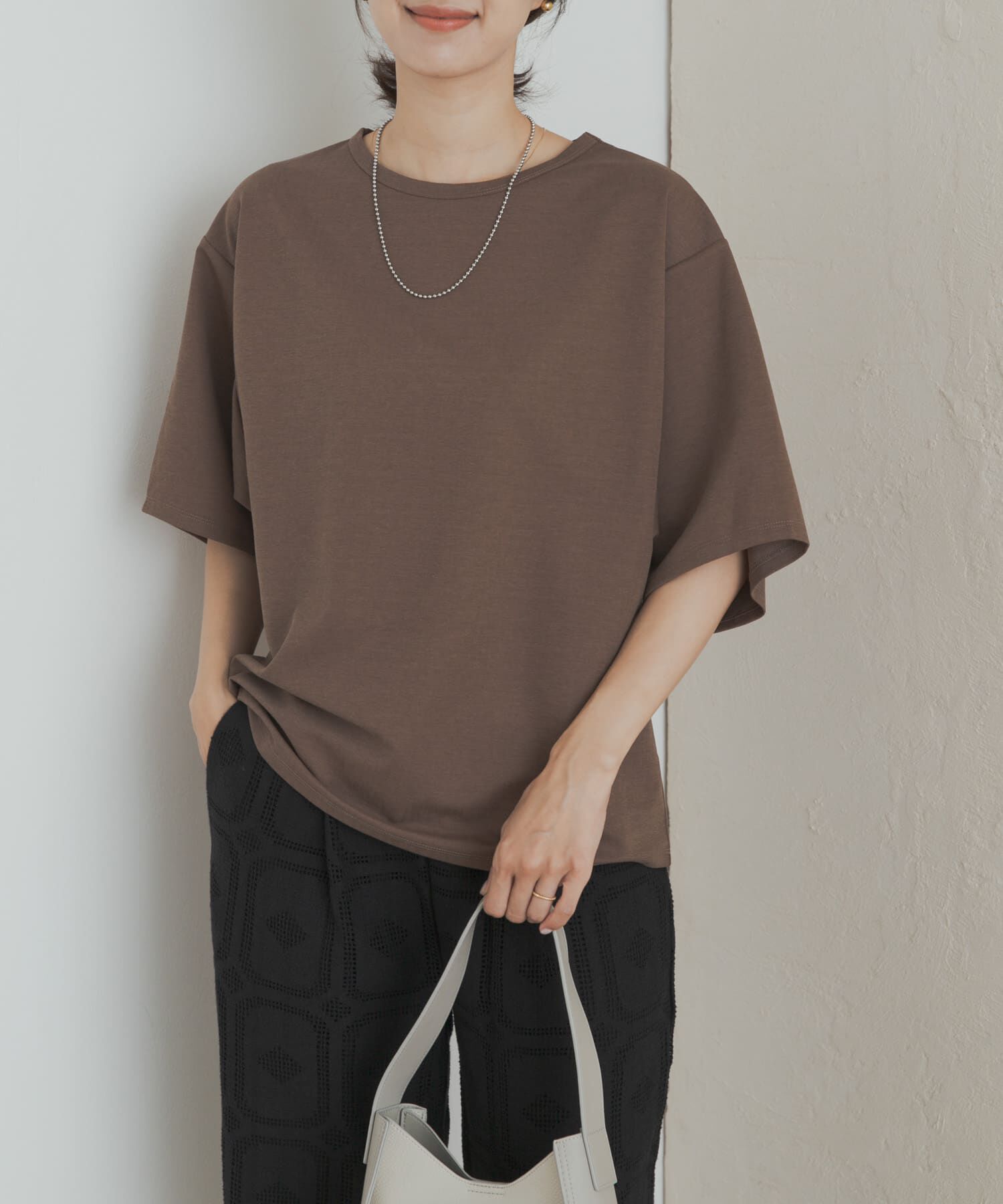 URBAN RESEARCH DOORS「オーバーサイズフォルムプルオーバー」|Tシャツ・カットソー|