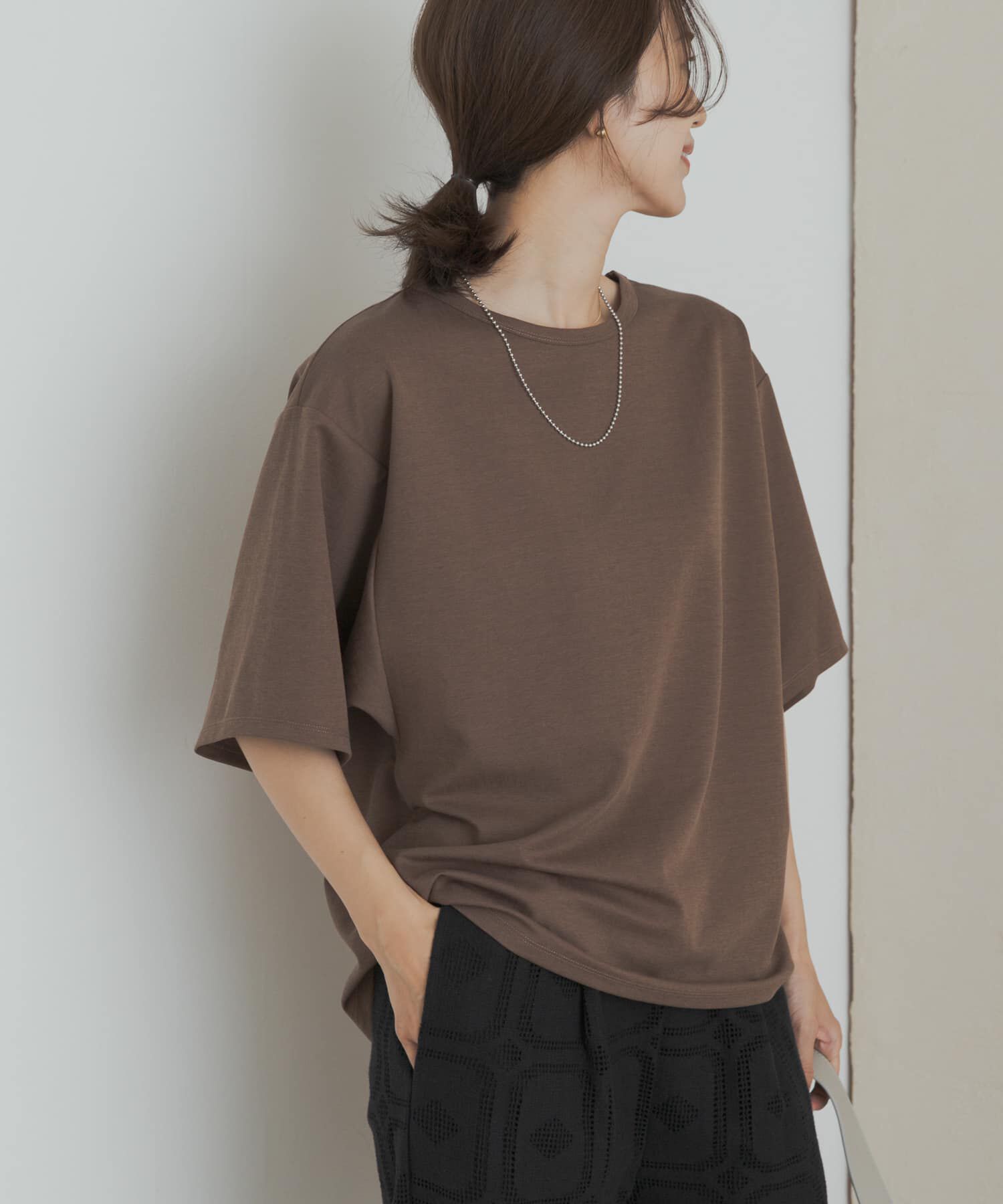 URBAN RESEARCH DOORS「オーバーサイズフォルムプルオーバー」|Tシャツ・カットソー|