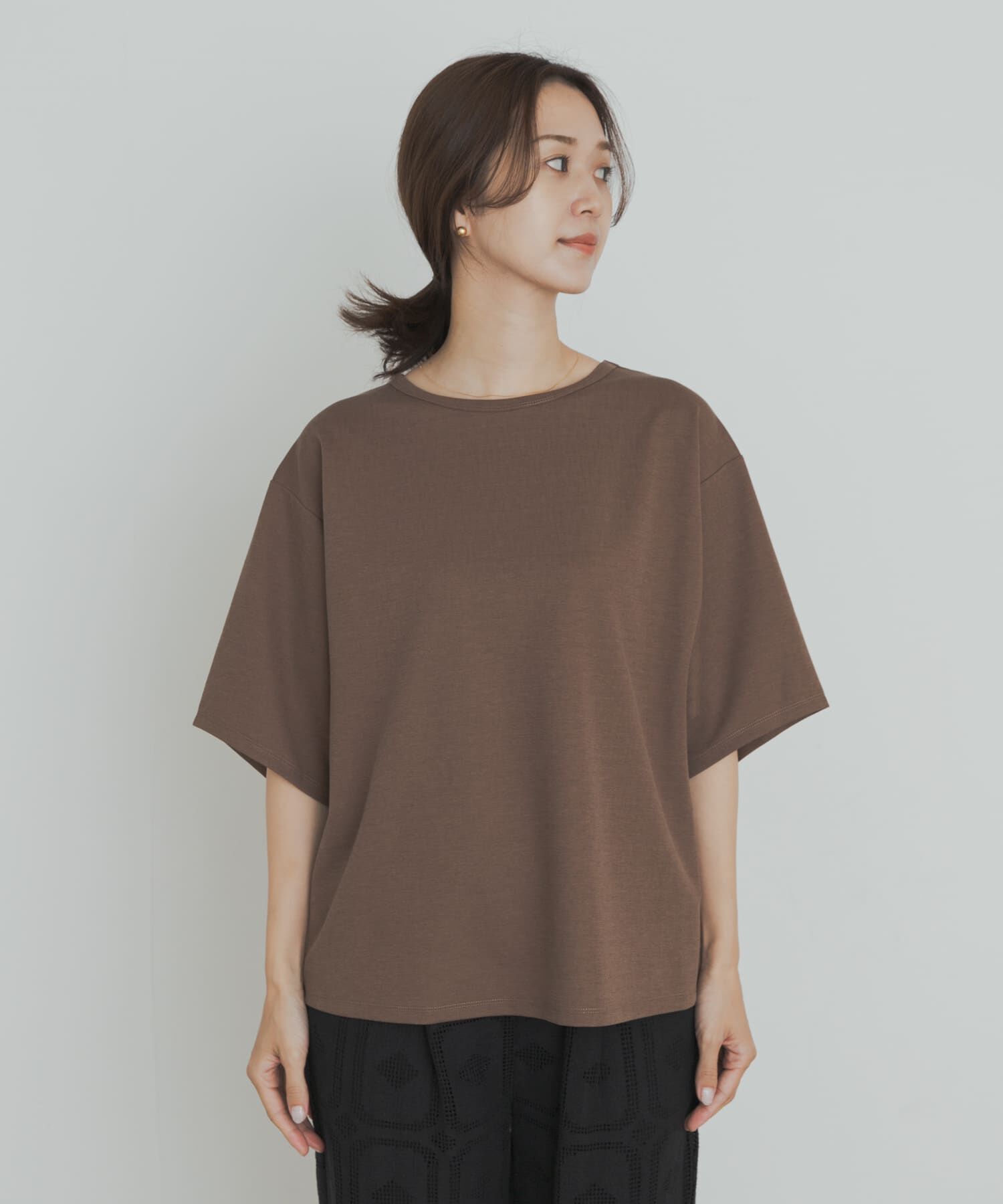 URBAN RESEARCH DOORS「オーバーサイズフォルムプルオーバー」|Tシャツ・カットソー|