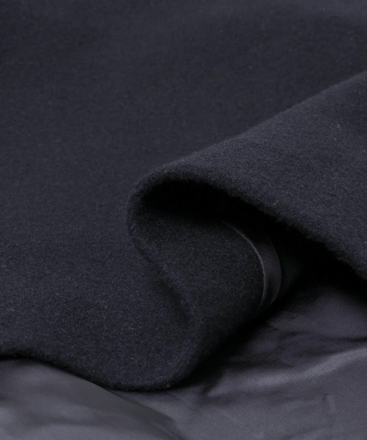 URBAN RESEARCH「スーパー100ウールスタンドカラーコート」|ノーカラーコート|