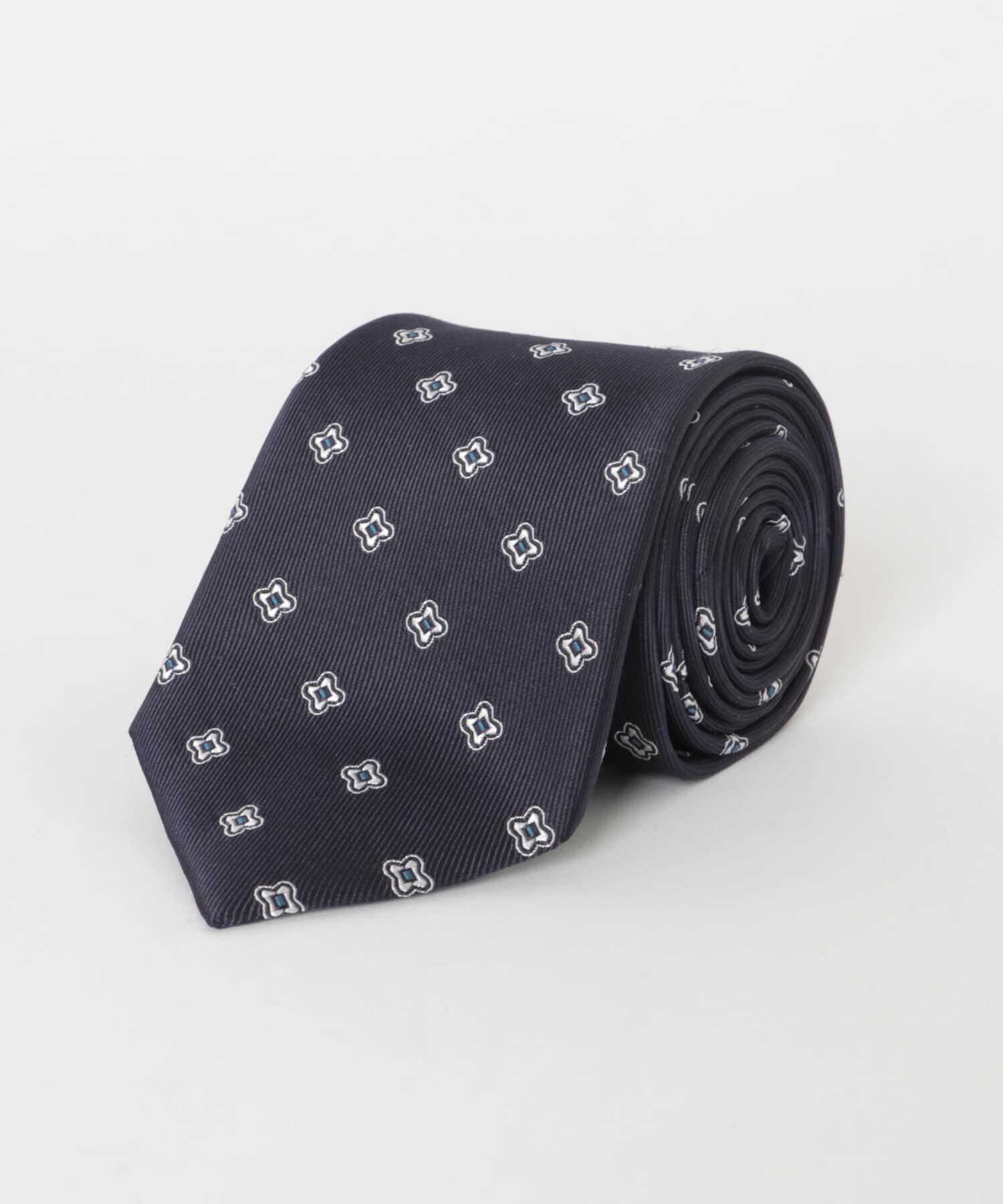 URBAN RESEARCH DOORS「LIFE STYLE TAILOR　25AW国内タイ小紋3」|ネクタイ・蝶ネクタイ|ネイビー
