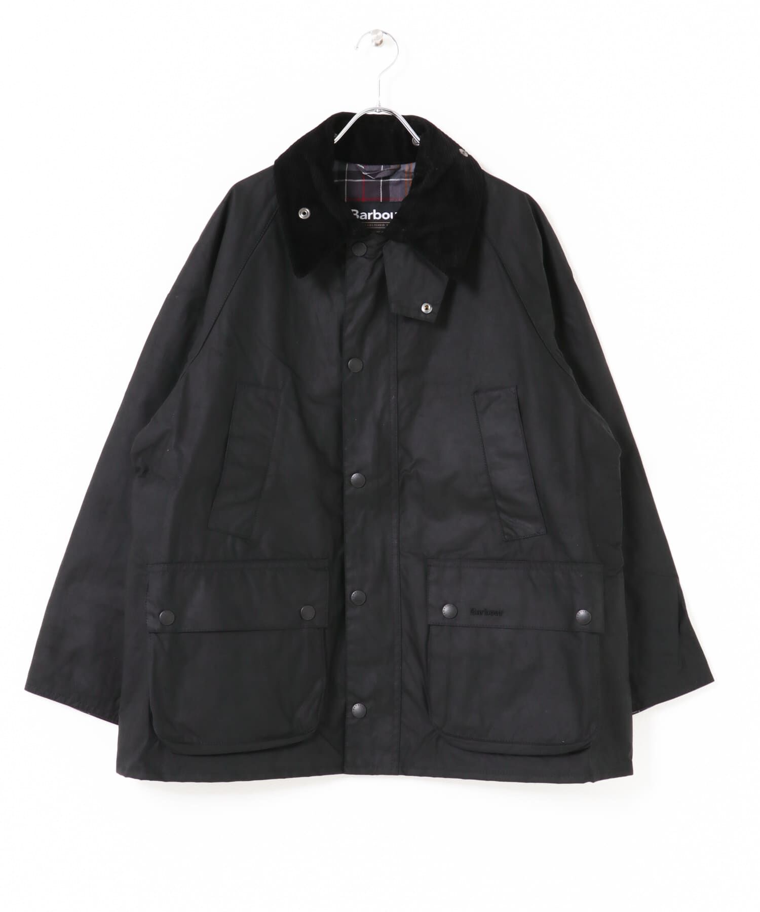 URBAN RESEARCH DOORS「Barbour　OS BEDALE WAX JACKET」|ノーカラーコート|